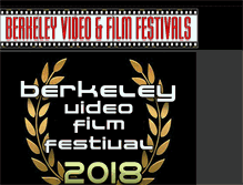 Tablet Screenshot of berkeleyvideofilmfest.org